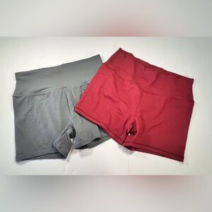 2 pack biker shorts XL
